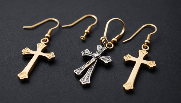 Boucles d'oreilles croix : style et choix pour tous les goûts
